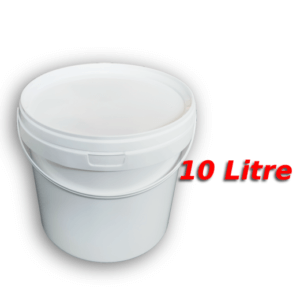 Decotone 10 Lt Plastik Kapaklı Kova Beyaz